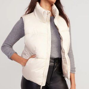 Quilted Puffer Vest for Women